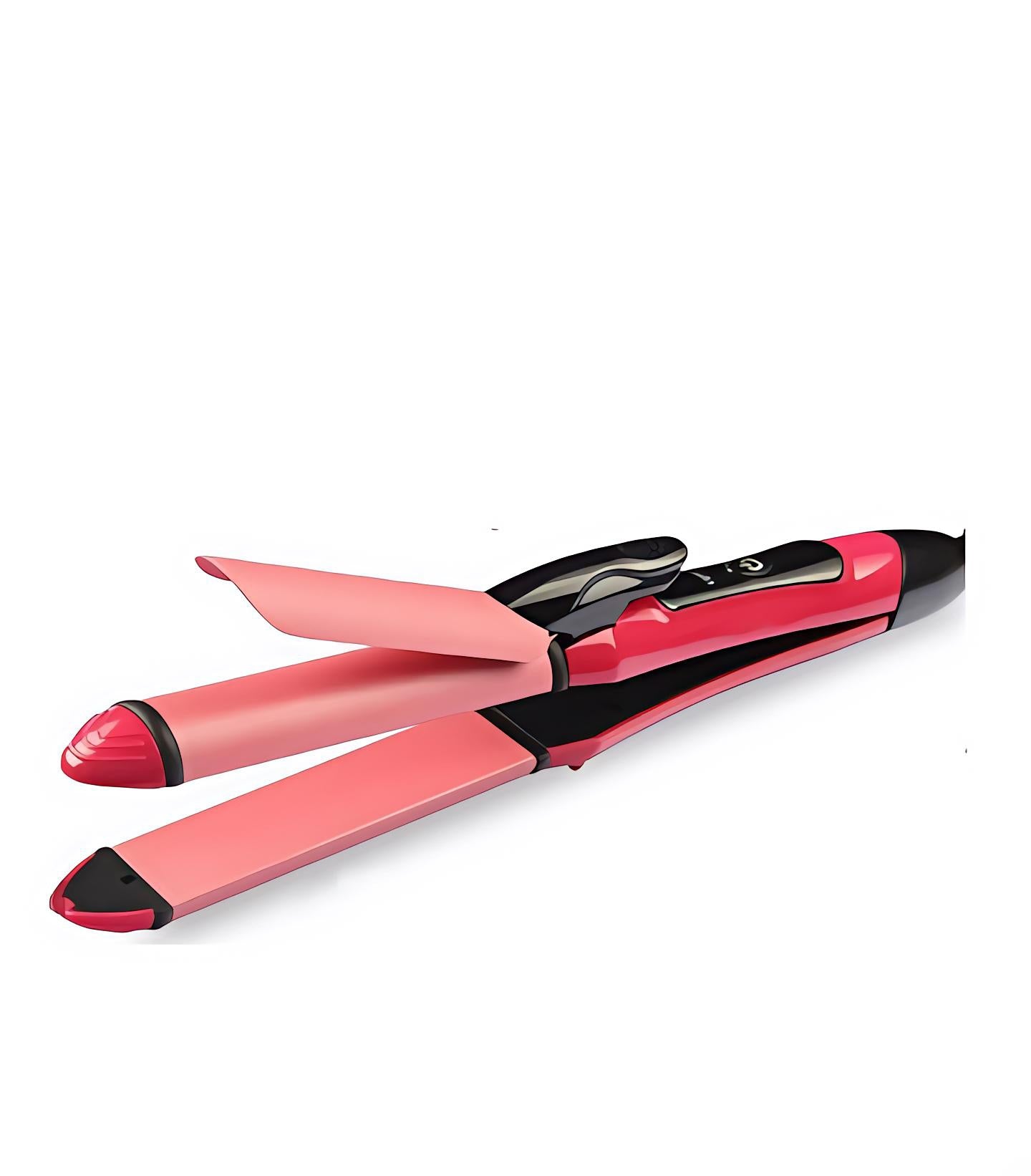 2-in-1 Nova Hair Straightener and Curler - Dual-Use Styling