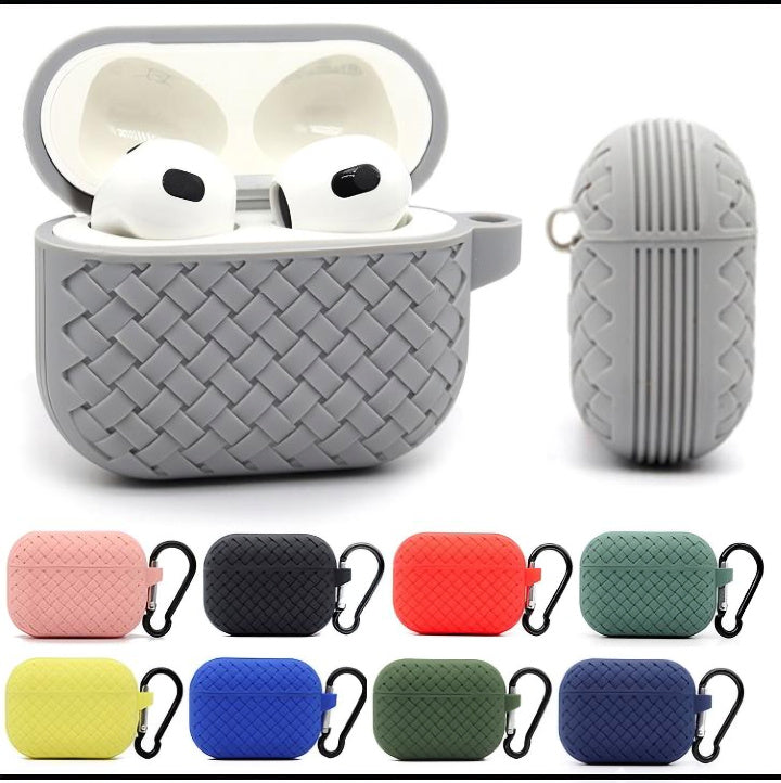 Silicone Breathable Braided Case Cover - Soft TPU