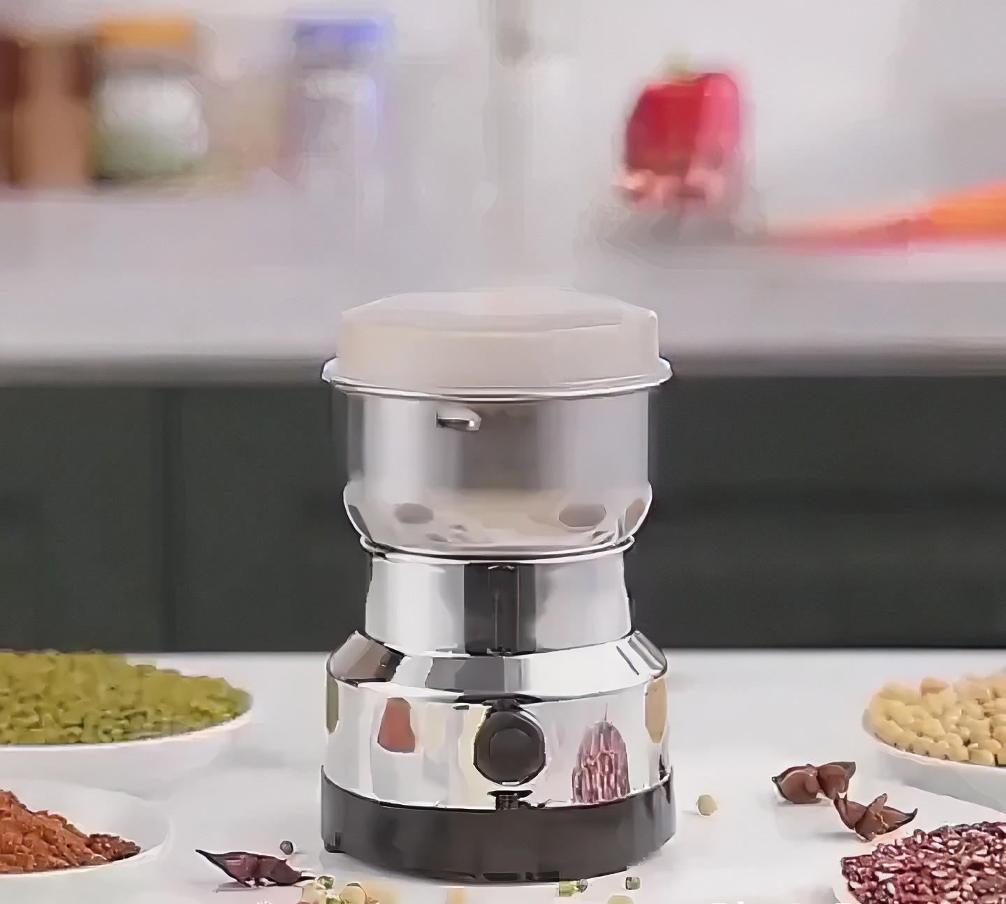 RAF R-7113 Electric Grinder | 300W | Stainless Steel Blades | 85-100g Capacity | Coffee, Spices & Masala