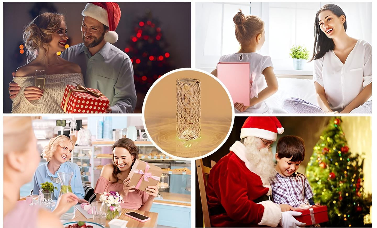 Rose Diamond Crystal Table ^ Lamp - 16 Color RGB Touch Sensor Light with Remote Control - USB Charging Portable Atmosphere Lamp