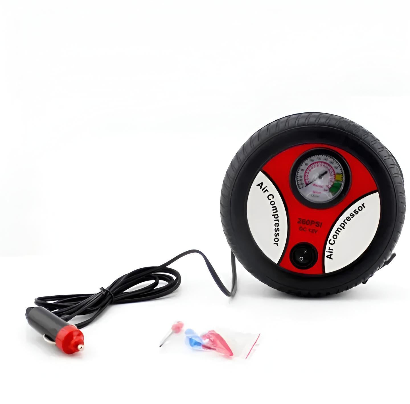 Portable Car Air Pump 260PSI DC 12V Electric Compressor Powerful Tyre Inflator For Car Truck SUV Motorcycle