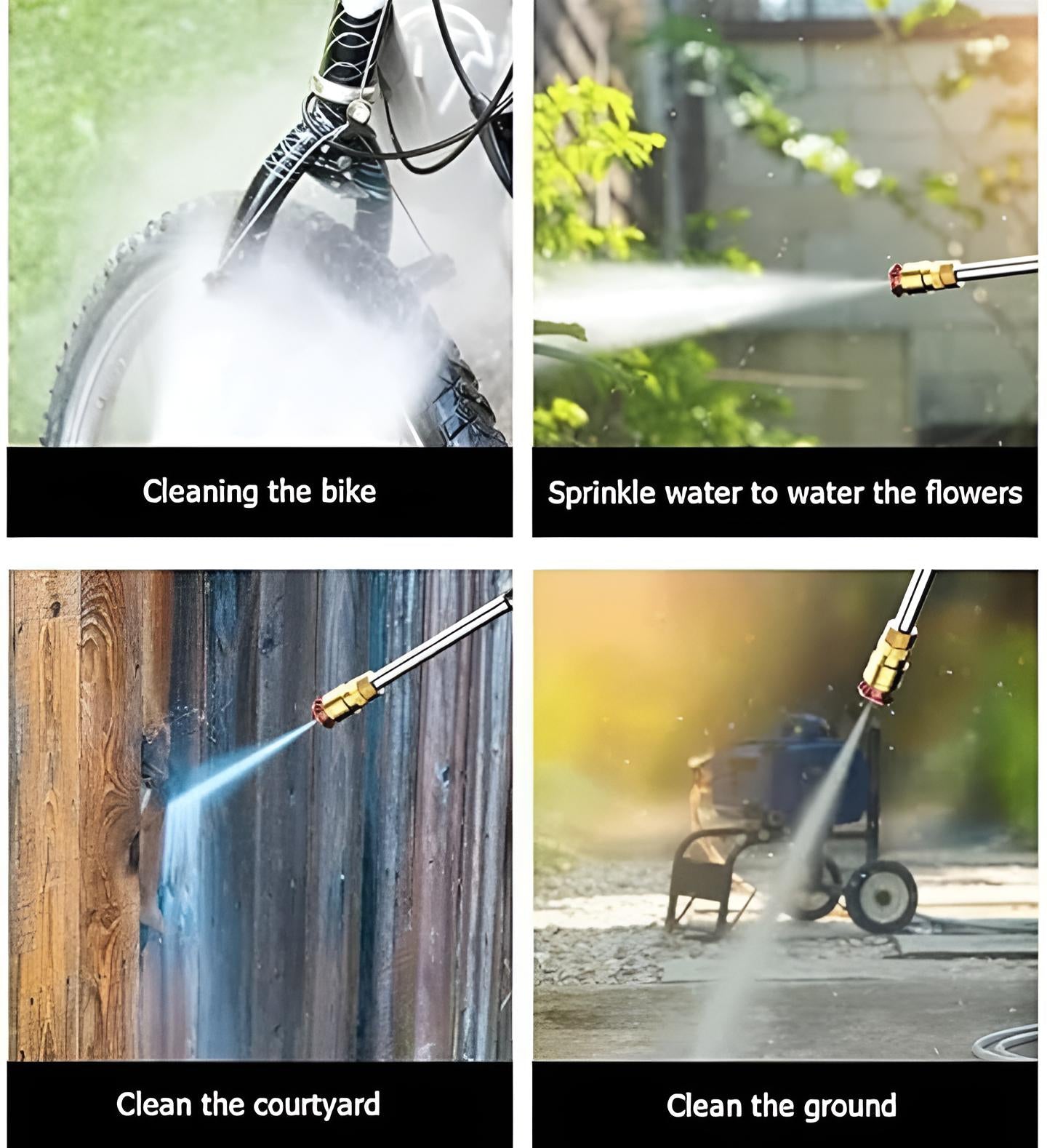 Automatic Cordless Car Wash Spray Gun | 48V High Pressure Lithium Battery | Wireless Foam Jet Washer (Single & Double Battery)