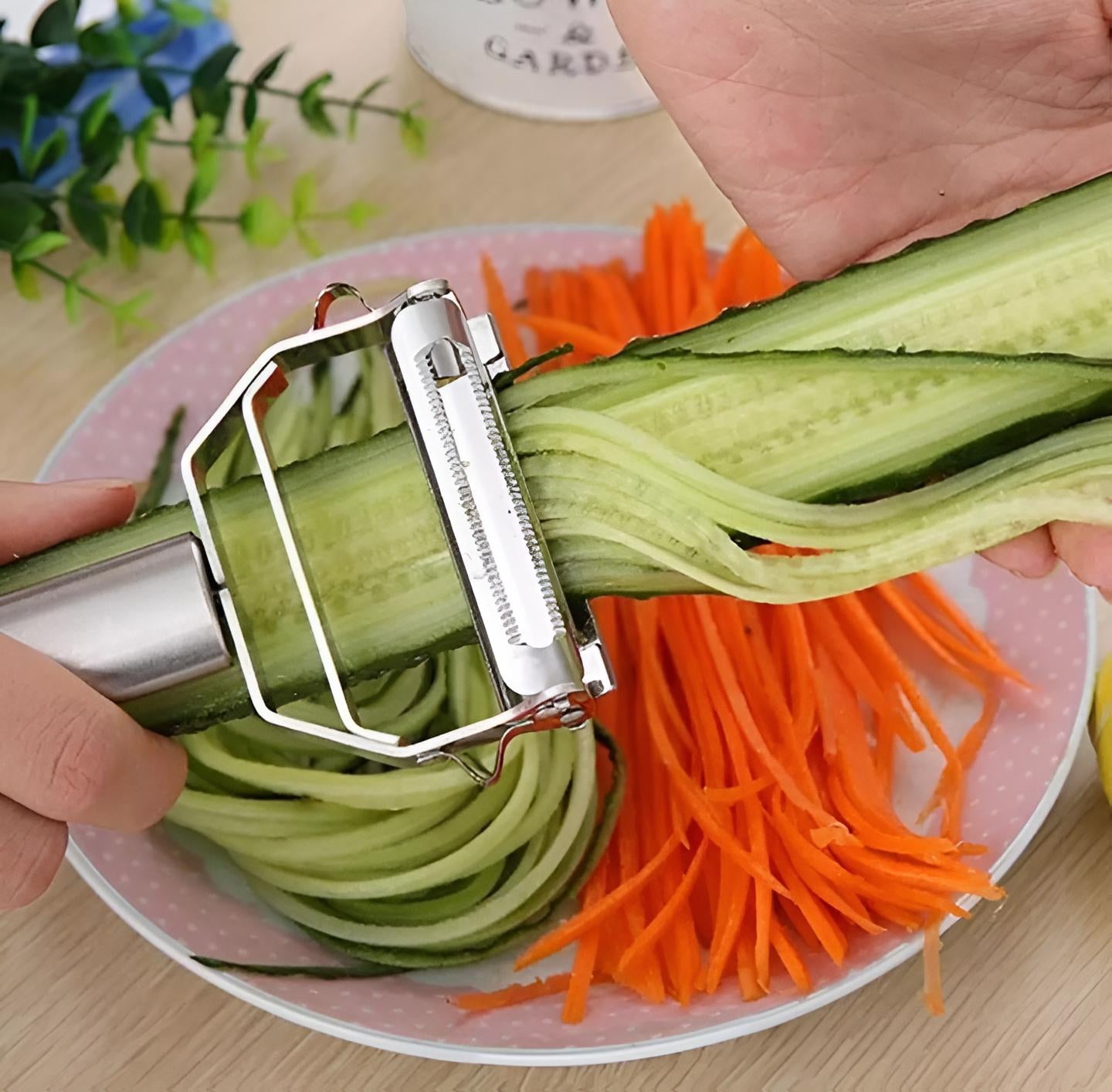 Stainless Steel Multi Peeler Ergonomic Fruit and Vegetable