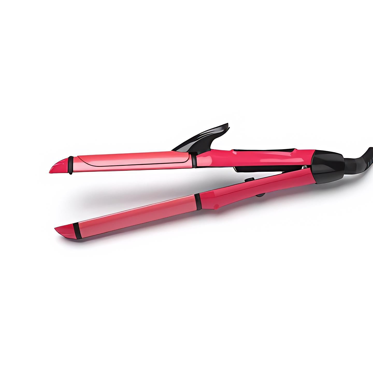 2-in-1 Nova Hair Straightener and Curler - Dual-Use Styling
