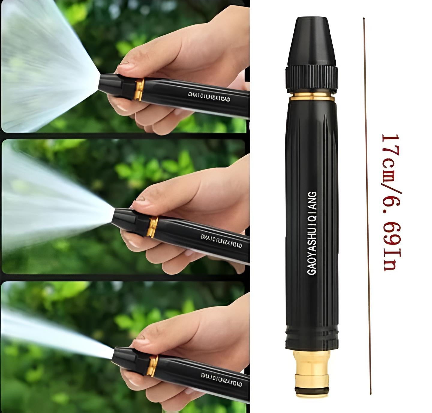 High Pressure Adjustable Nozzle Water Spray Gun | Versatile Tool For Garden & Cleaning