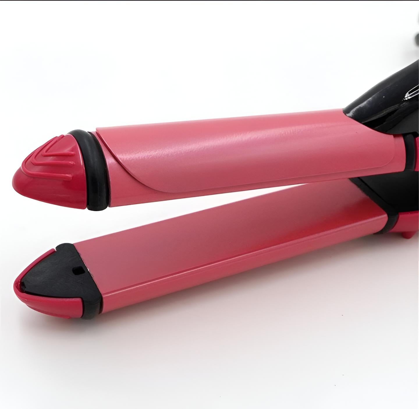 2-in-1 Nova Hair Straightener and Curler - Dual-Use Styling